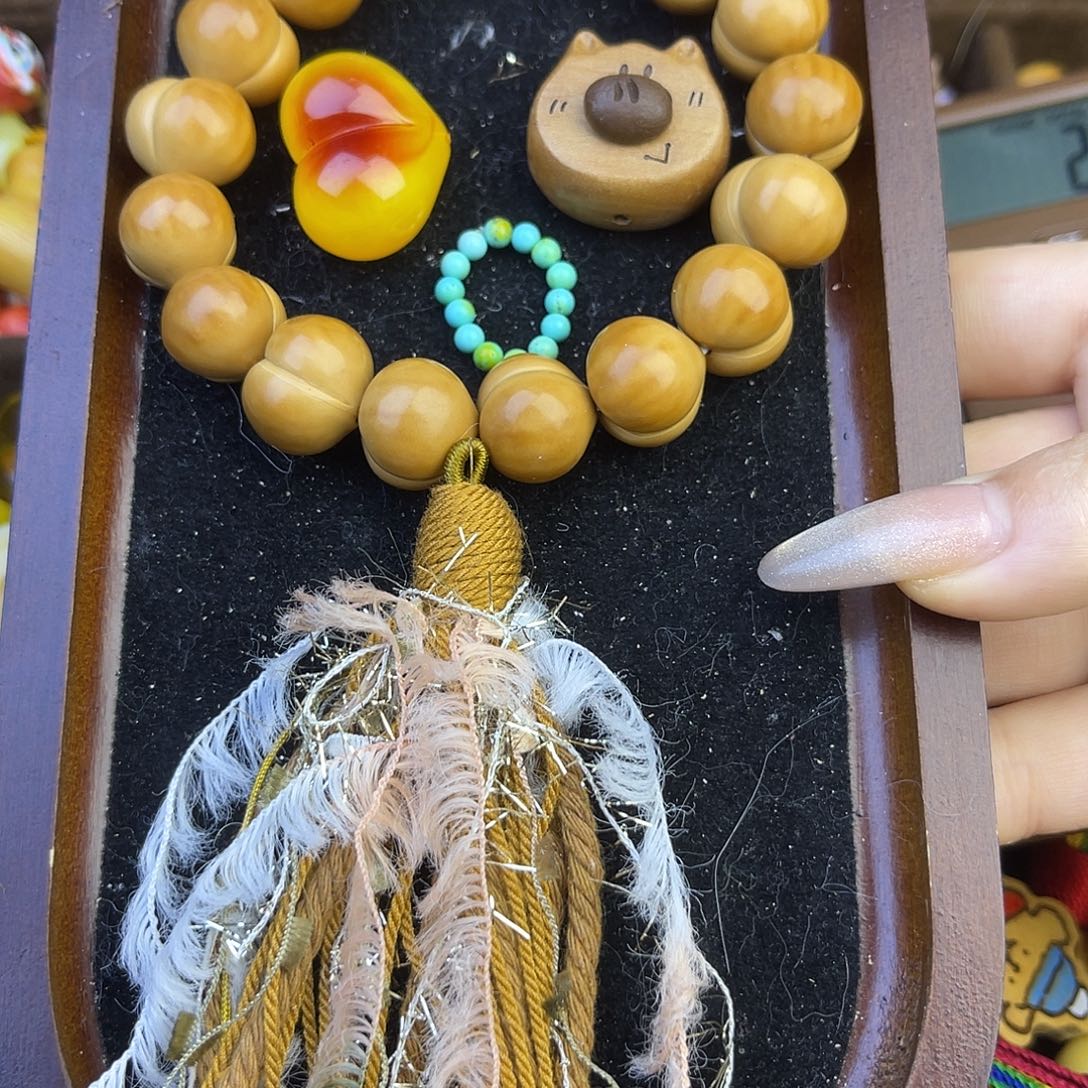 叁***猴头核桃吊坠手工屁桃