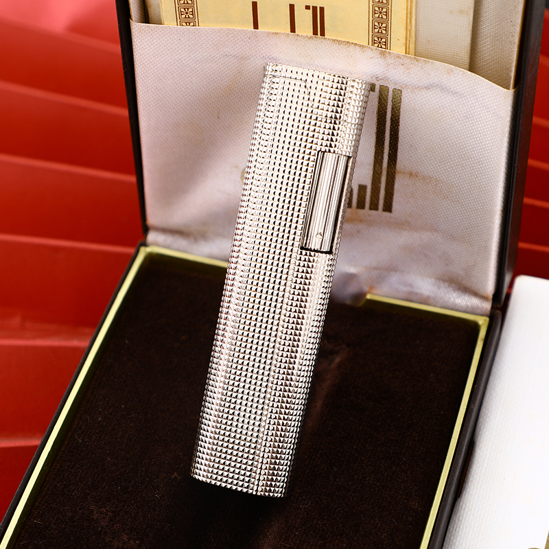 登家原厂750 BSL 18K金礼服白金巴黎钉打火机高级男送礼收藏