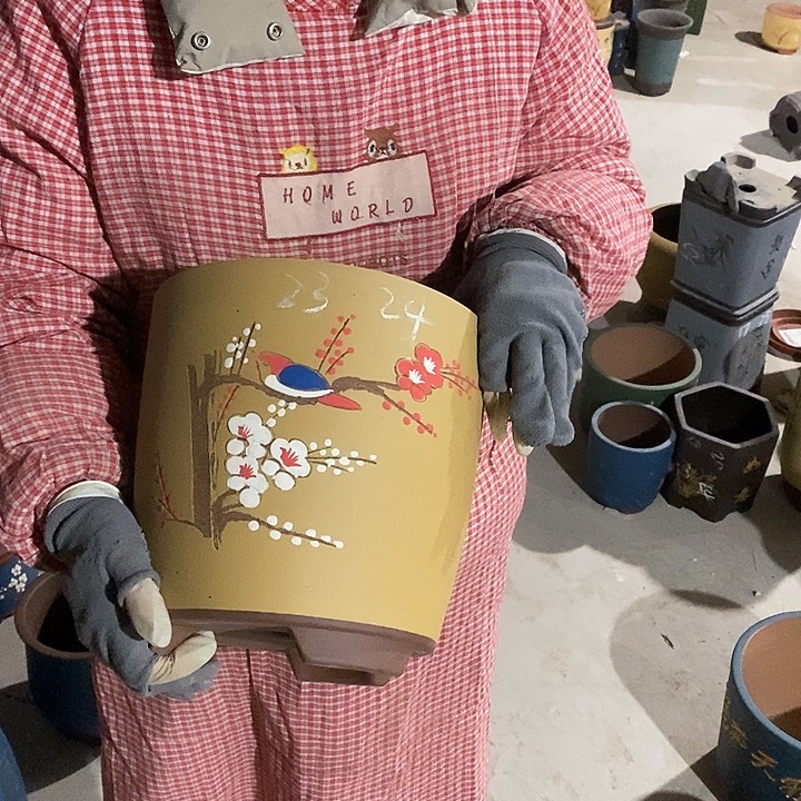 紫砂花盆紫砂花盆