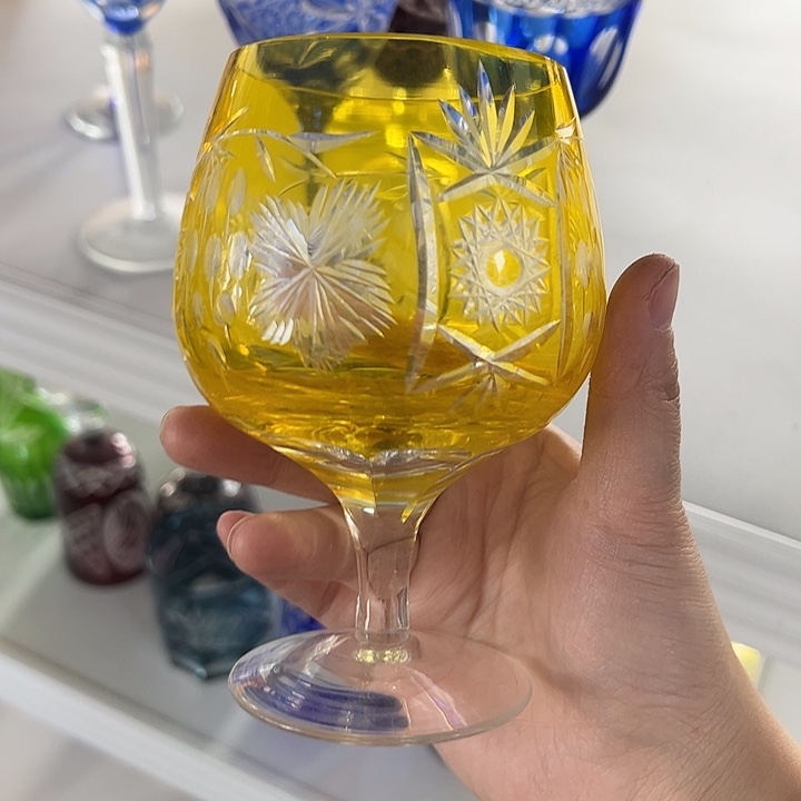 水晶玻璃手柄款微瑕一个