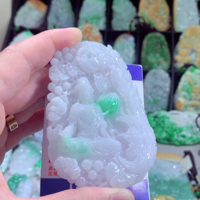 【闪购商品】翡翠颈饰未镶嵌挂件