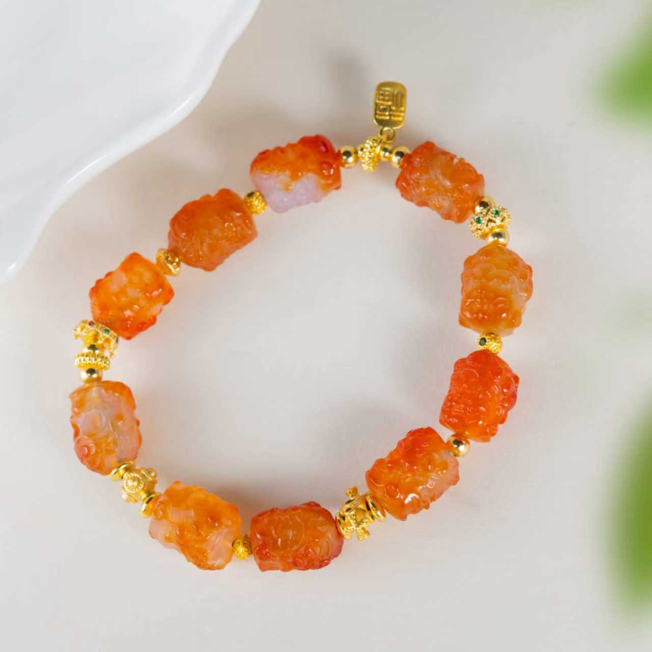 （灵魅）大黑-啊呆雕刻件百搭手串