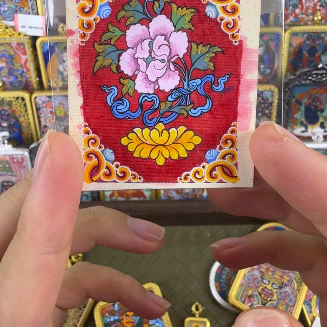 吊坠纯手绘背卡福利