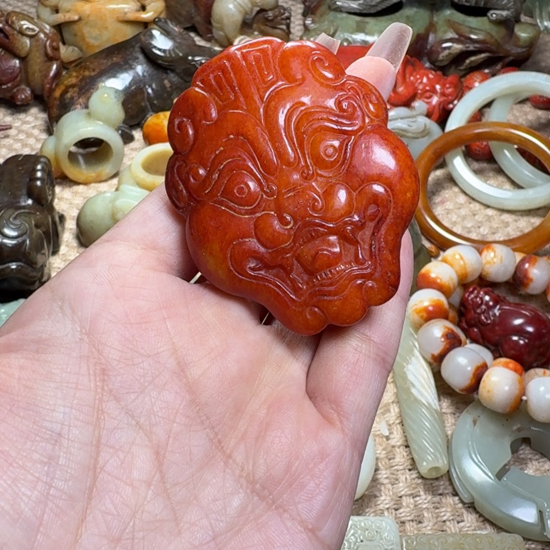 白玉菩提吊坠挂件