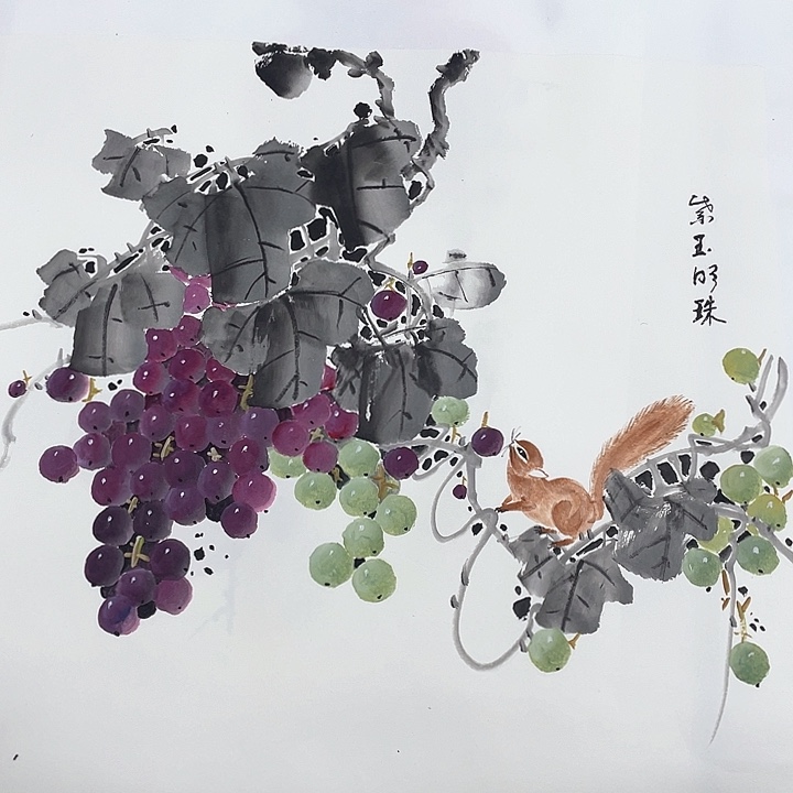 国画淡**利王绍凤老师作品66666666