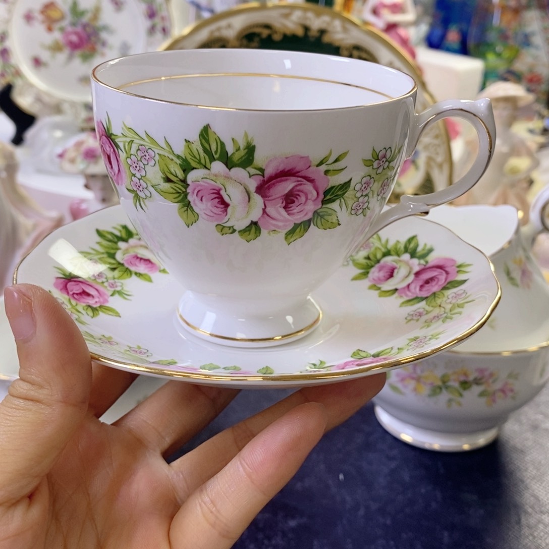 瓷器欧瓷咖啡杯水晶杯