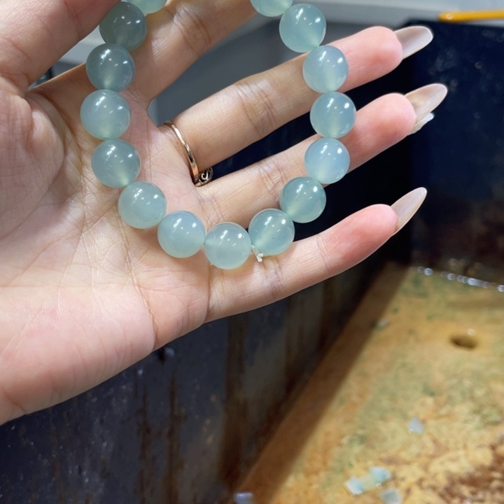 大***心定制翡翠未镶嵌边角料