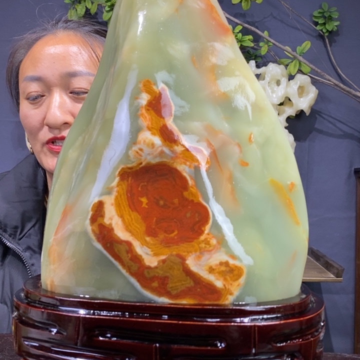 石材精品古青石摆件