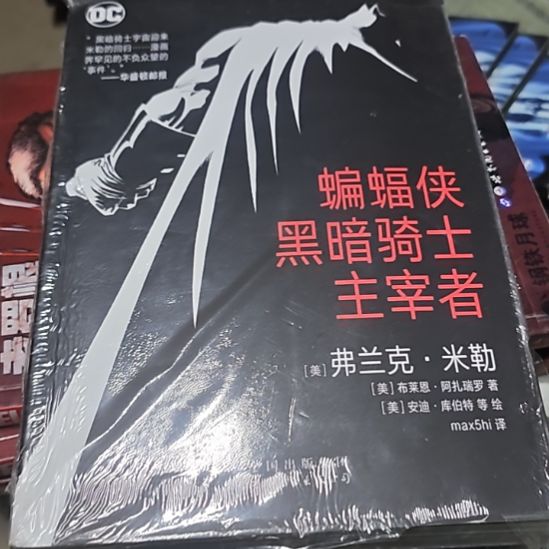 蝙蝠侠黑暗骑士主宰者（角坏了不介意再拍）（务必塑封）