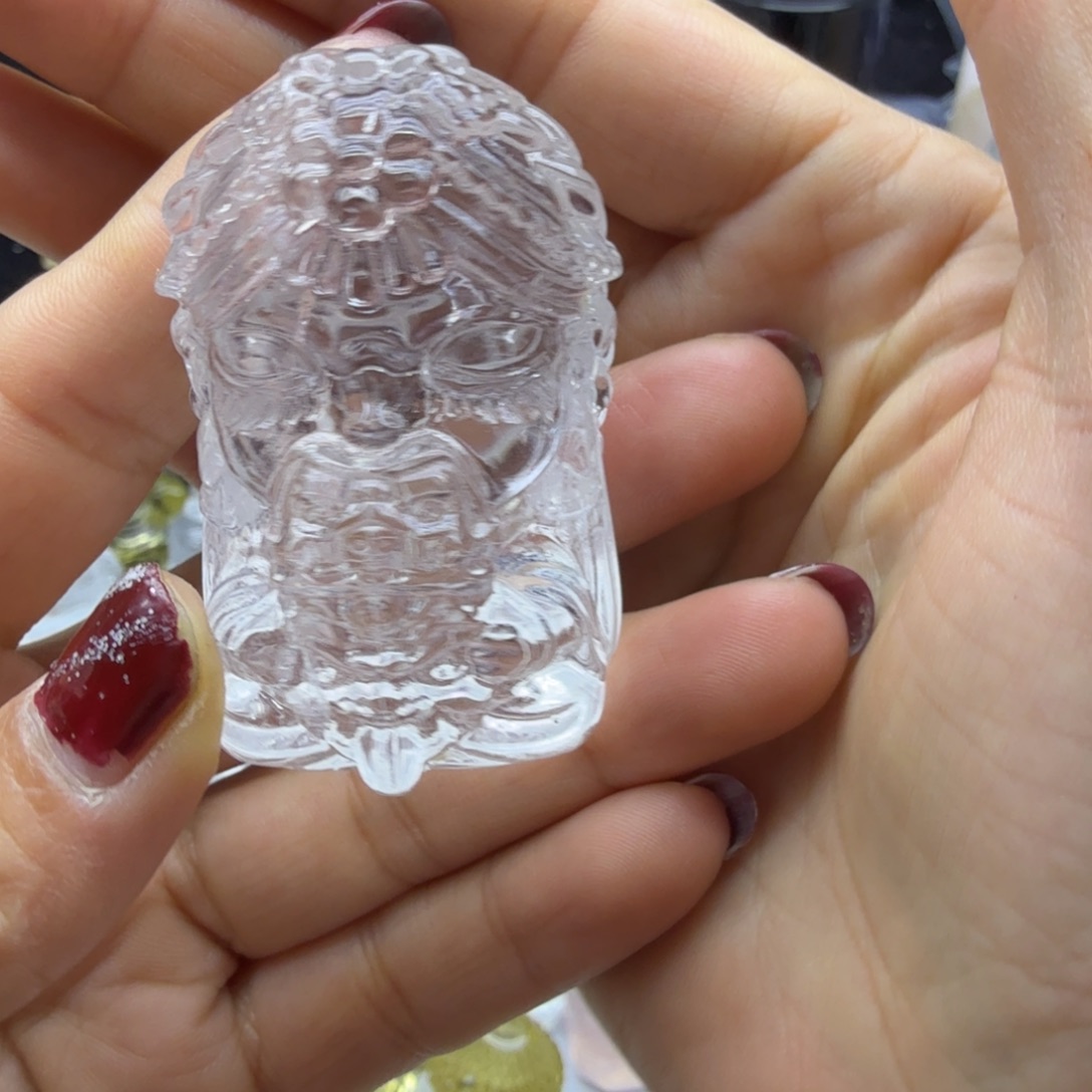 未镶嵌水晶珠宝半成品