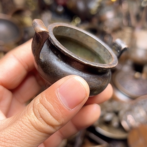 铜制文玩把玩物件