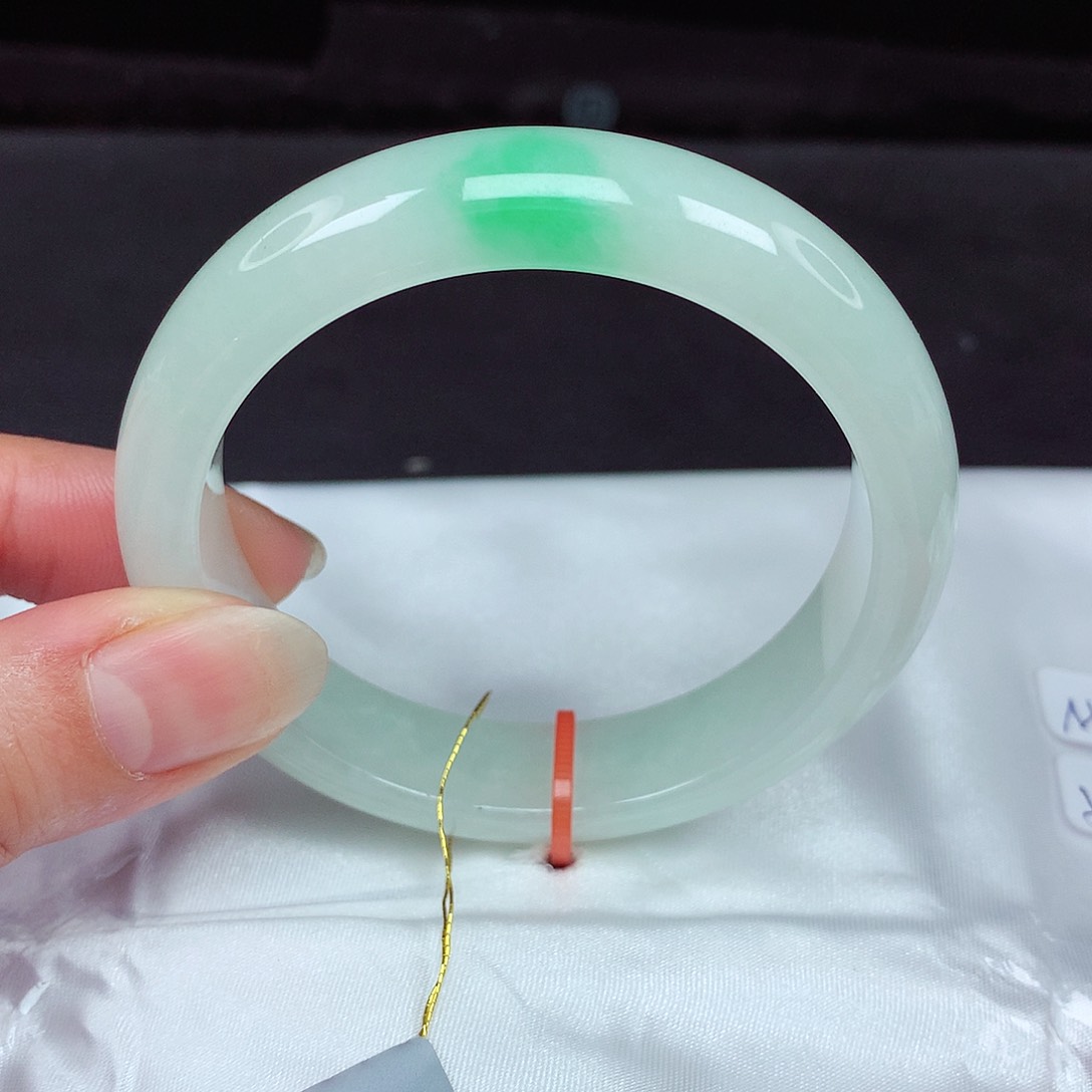 未镶嵌手镯翡翠54圈931