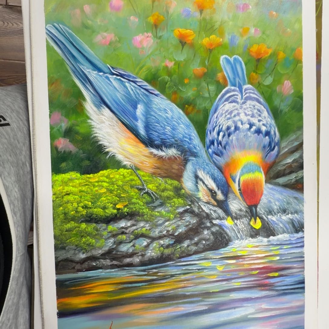 油画加油加油努力加油努力加油