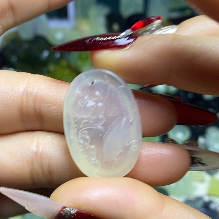 【闪购商品】蛇纹石玉颈饰未镶嵌