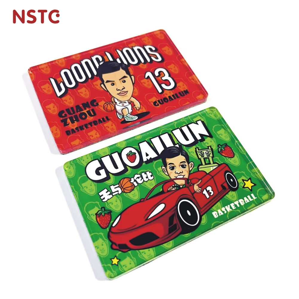 原创冰箱贴 郭艾伦篮球迷卡通冰箱贴广州龙狮男篮文创周边一套2个