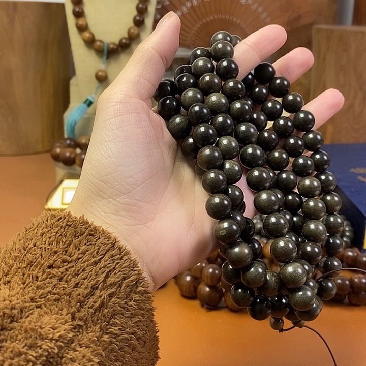 檀香木老山檀香阴沉1.2/108颗