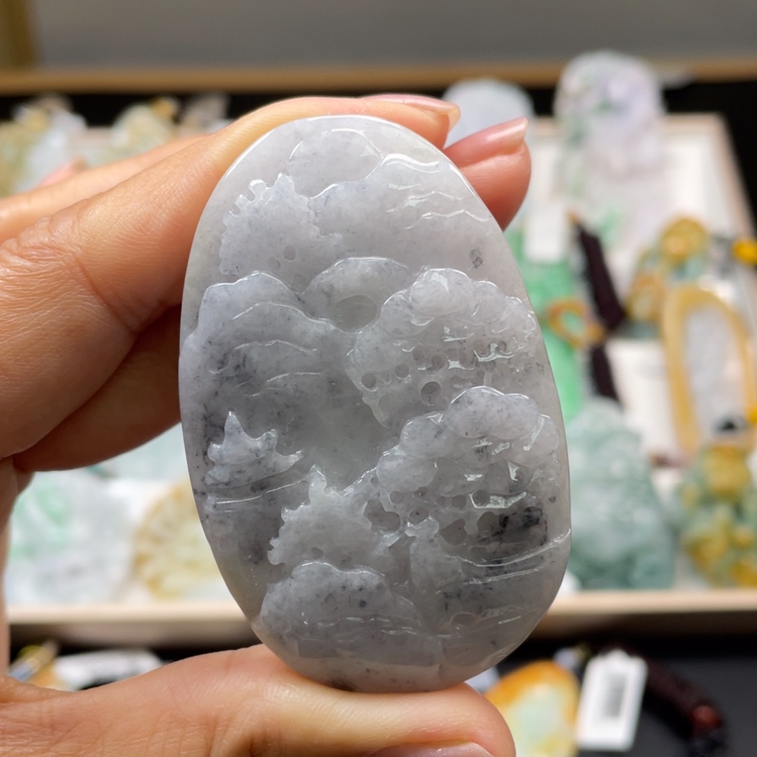 翡翠吊坠(不含链)未镶嵌