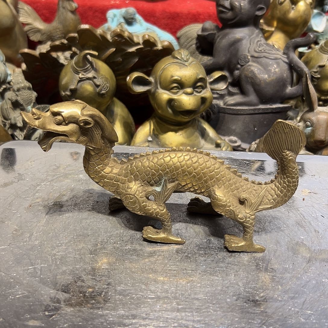 黄铜摆件，文房摆件工艺品