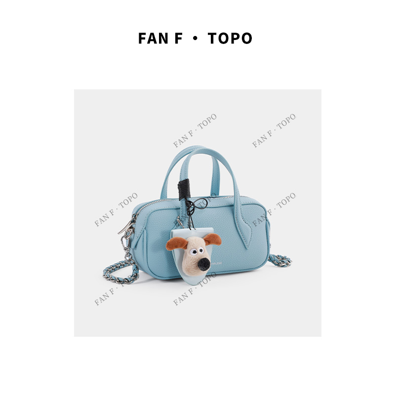 【蜜蜂小狗】时尚手提小方包女新款百搭链条腋下单肩休闲斜挎小包