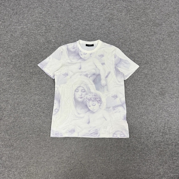 99新 AMIPARIS Givenchy 纪梵希 巴黎圣母院印花短袖