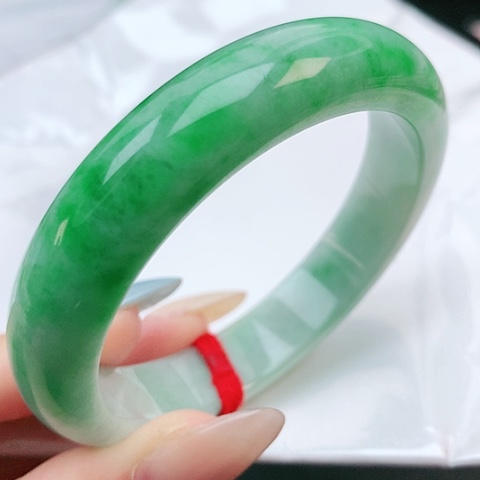 未镶嵌手镯翡翠54圈口882351