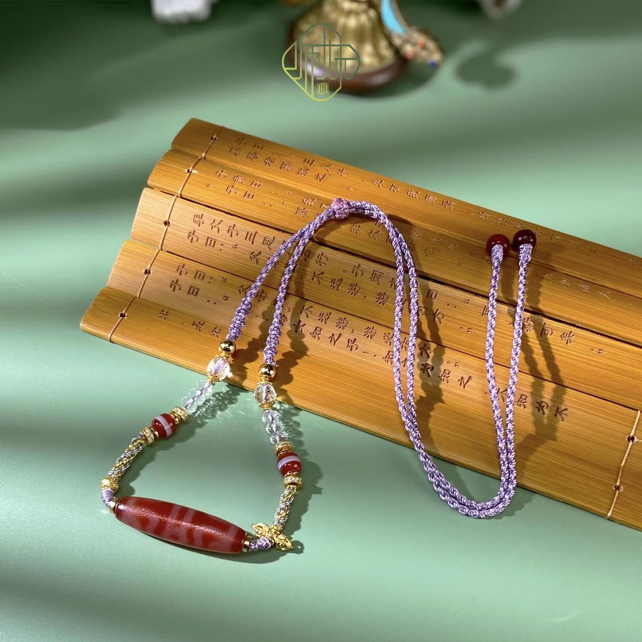 扶摇臻选|红肉莲师F帽吊坠0570