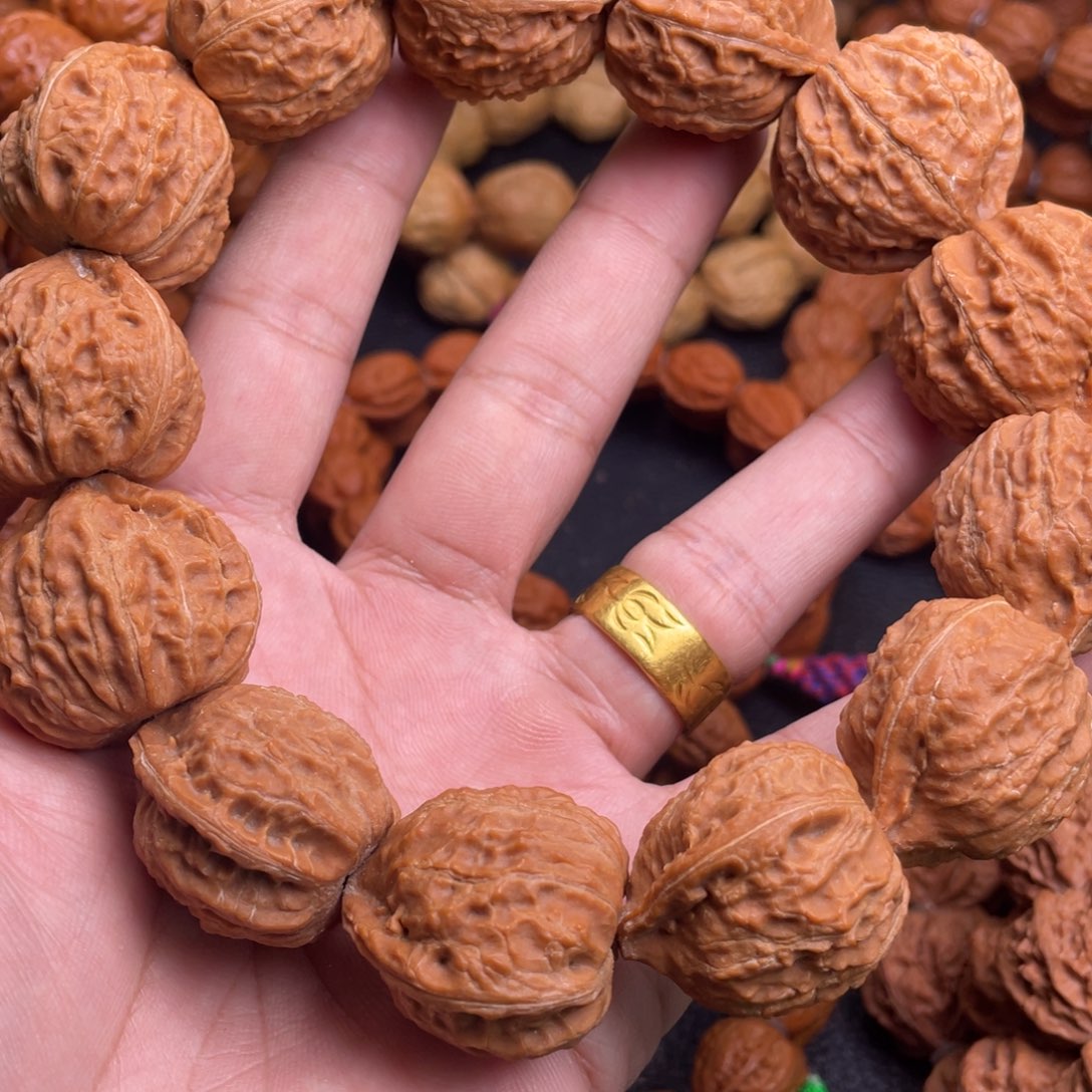 文玩核桃手串贝壳