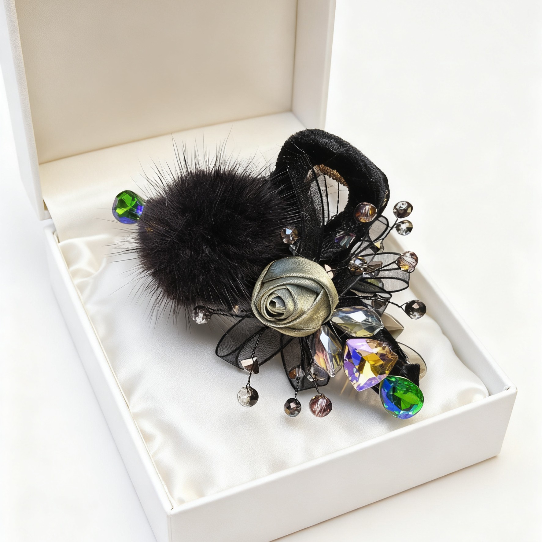 A8258编号紫莹轻奢发饰《大抓》