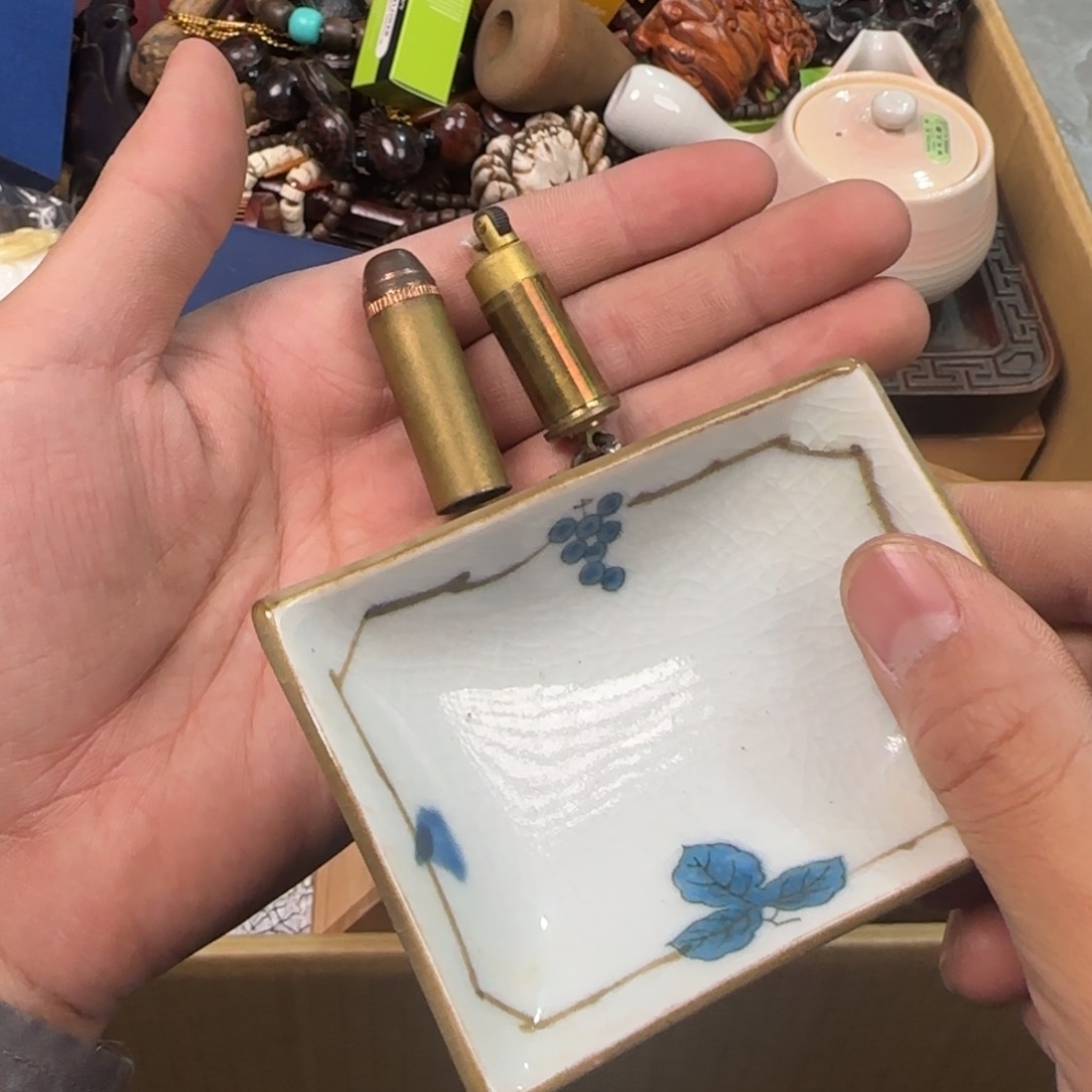 陶瓷孤品单件车里拍