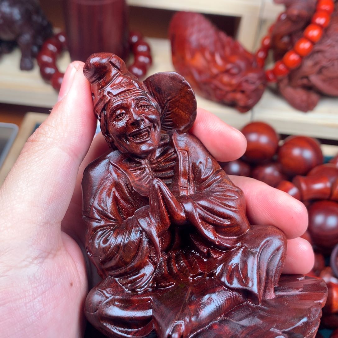 木高品质血檀济公活佛