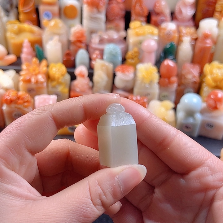 老挝石印石1.6厘米，包刻