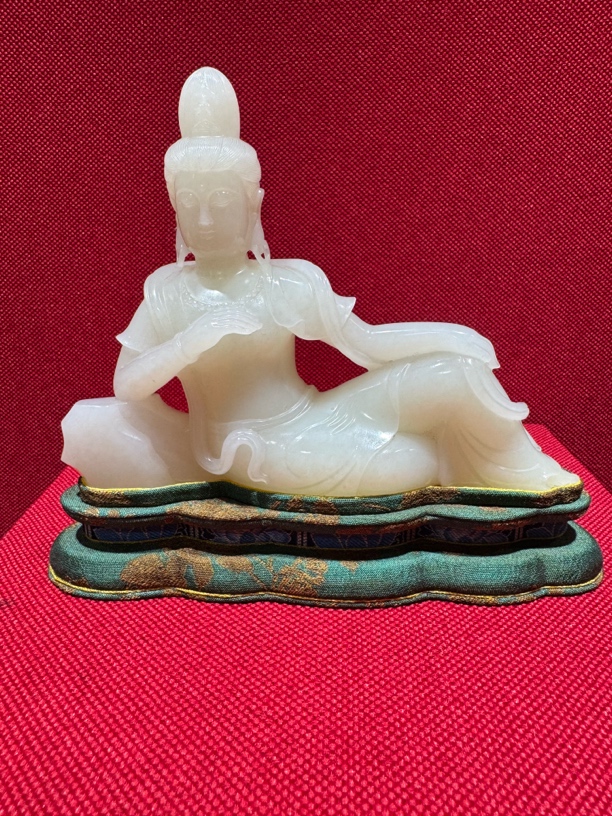 精品玉器 和田玉观音