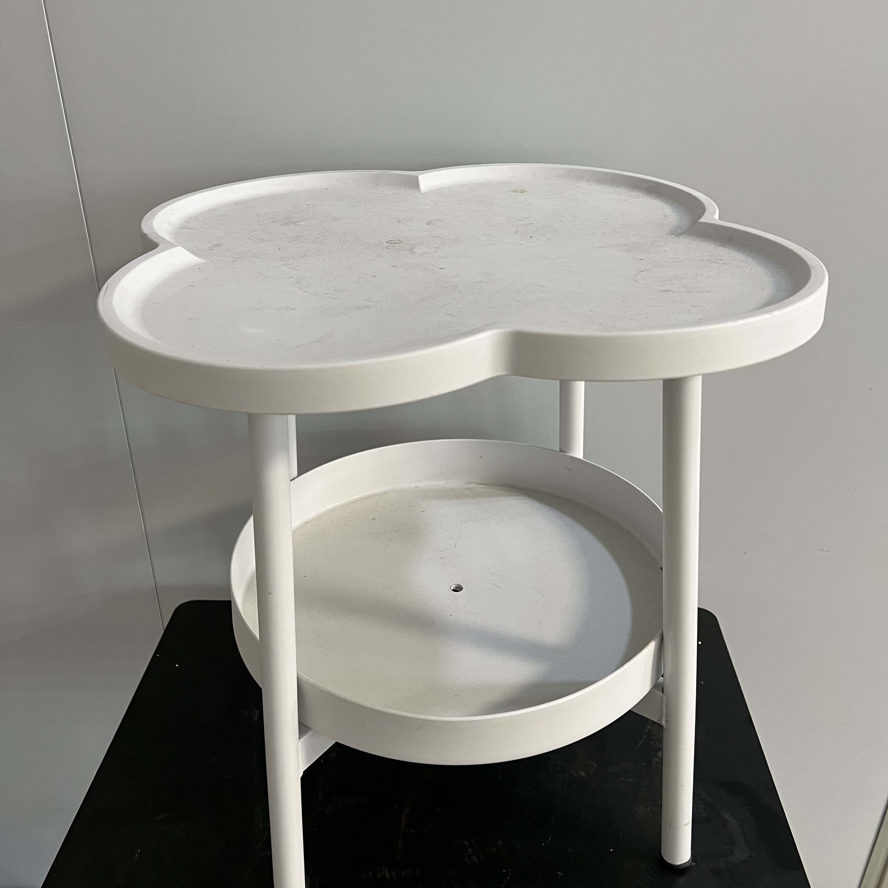 云朵边几四叶草小茶几家用卧室床头柜D9