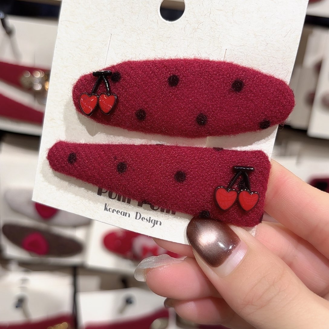 皮质铁合金樱桃拜拜