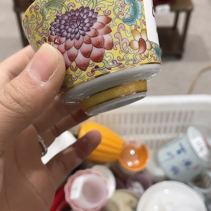 陶瓷茶具全部默认微瑕处理不影响使用完美主义者慎拍！