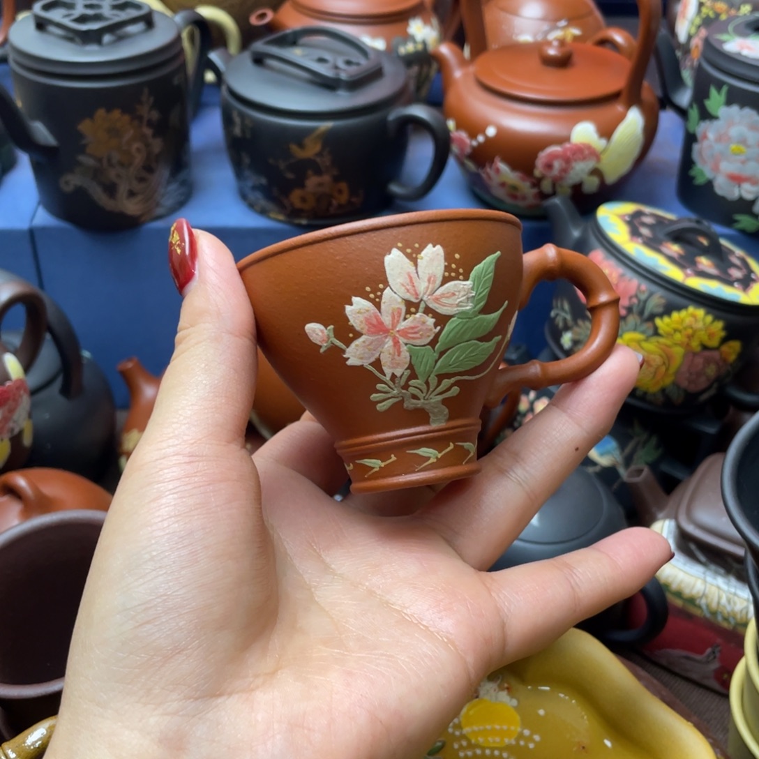 紫砂茶杯紫砂主人杯80c