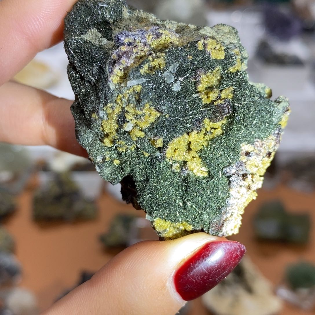 石材内蒙阳气绿毛毛！