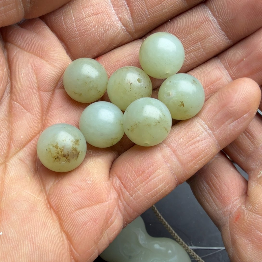 和田玉颈饰未镶嵌用****6