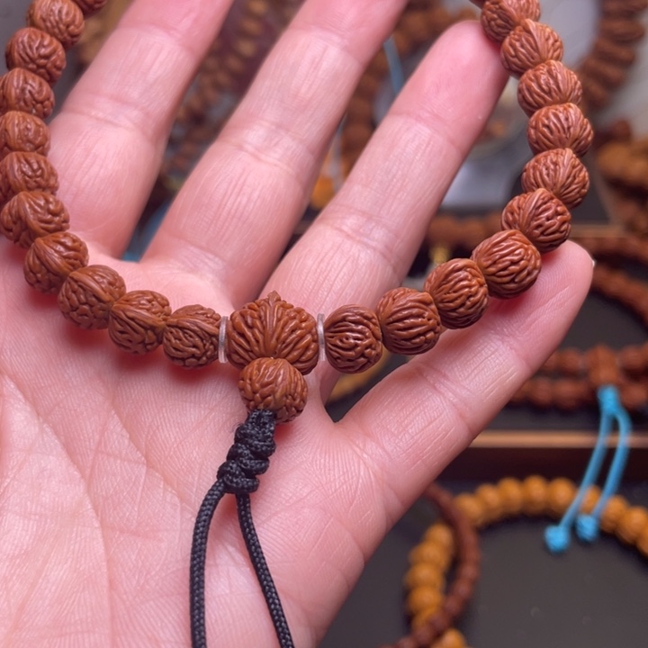 靓***豪桃核吊坠龙文桃核