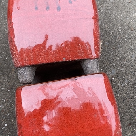 【闪购商品】紫砂花盆高15口15一对