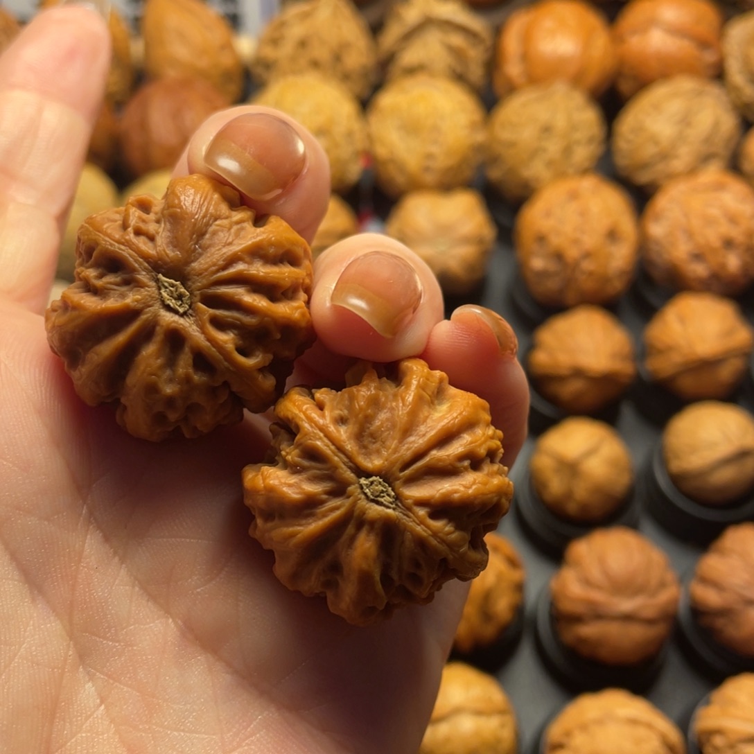 鱼***丸把件文玩核桃核桃