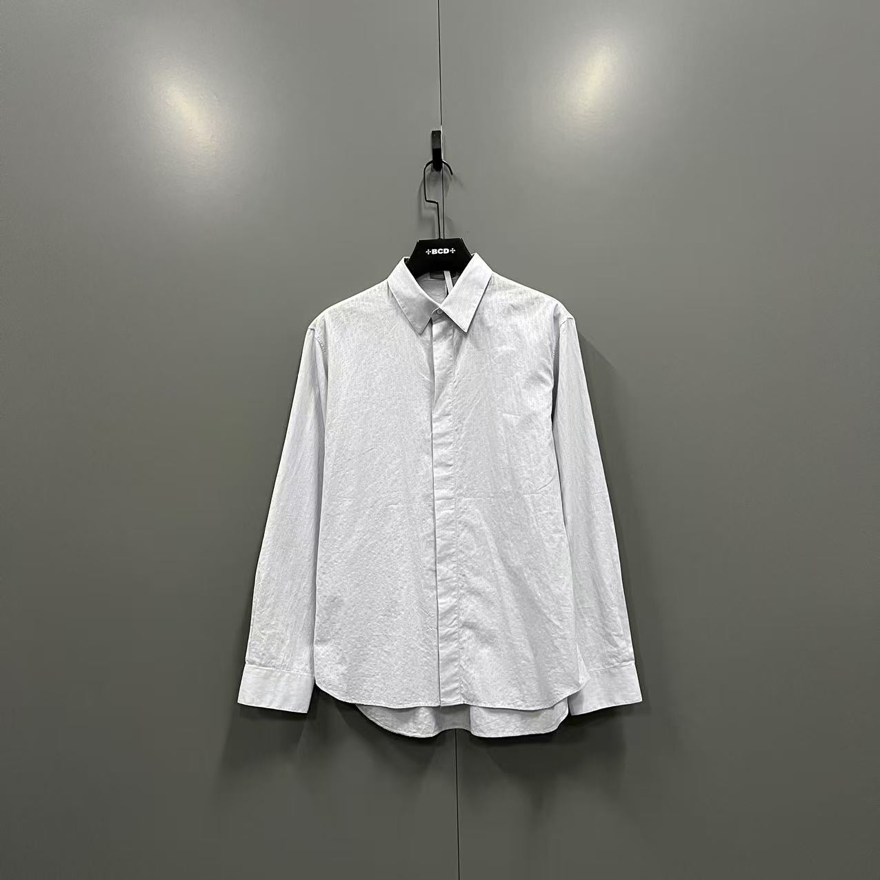 95新 DIOR/迪奥 a11 蓝色老花衬衫 41码/005873