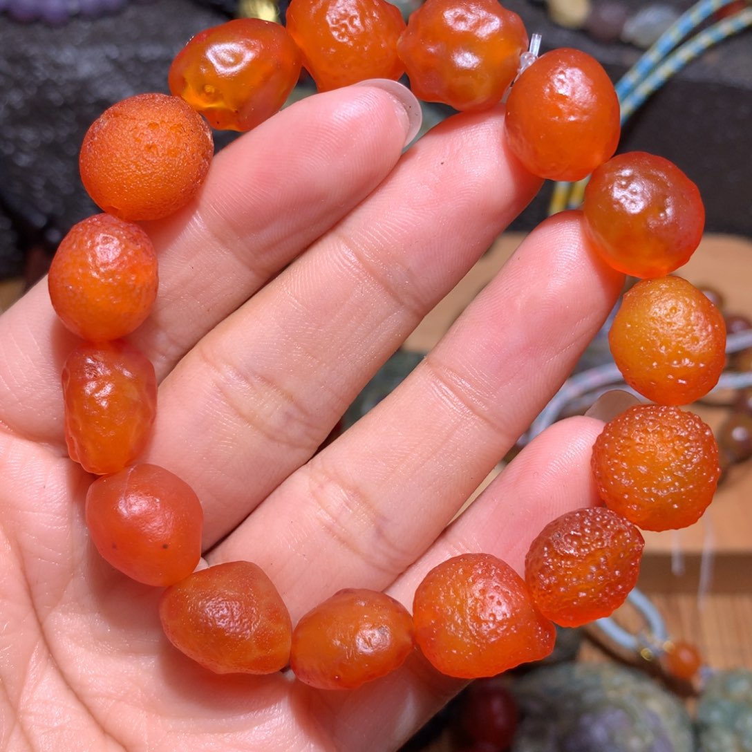 未镶嵌玛瑙/玉髓珠宝半成品