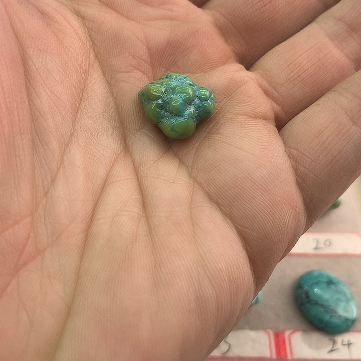 绿松石未镶嵌吊坠(不含链)