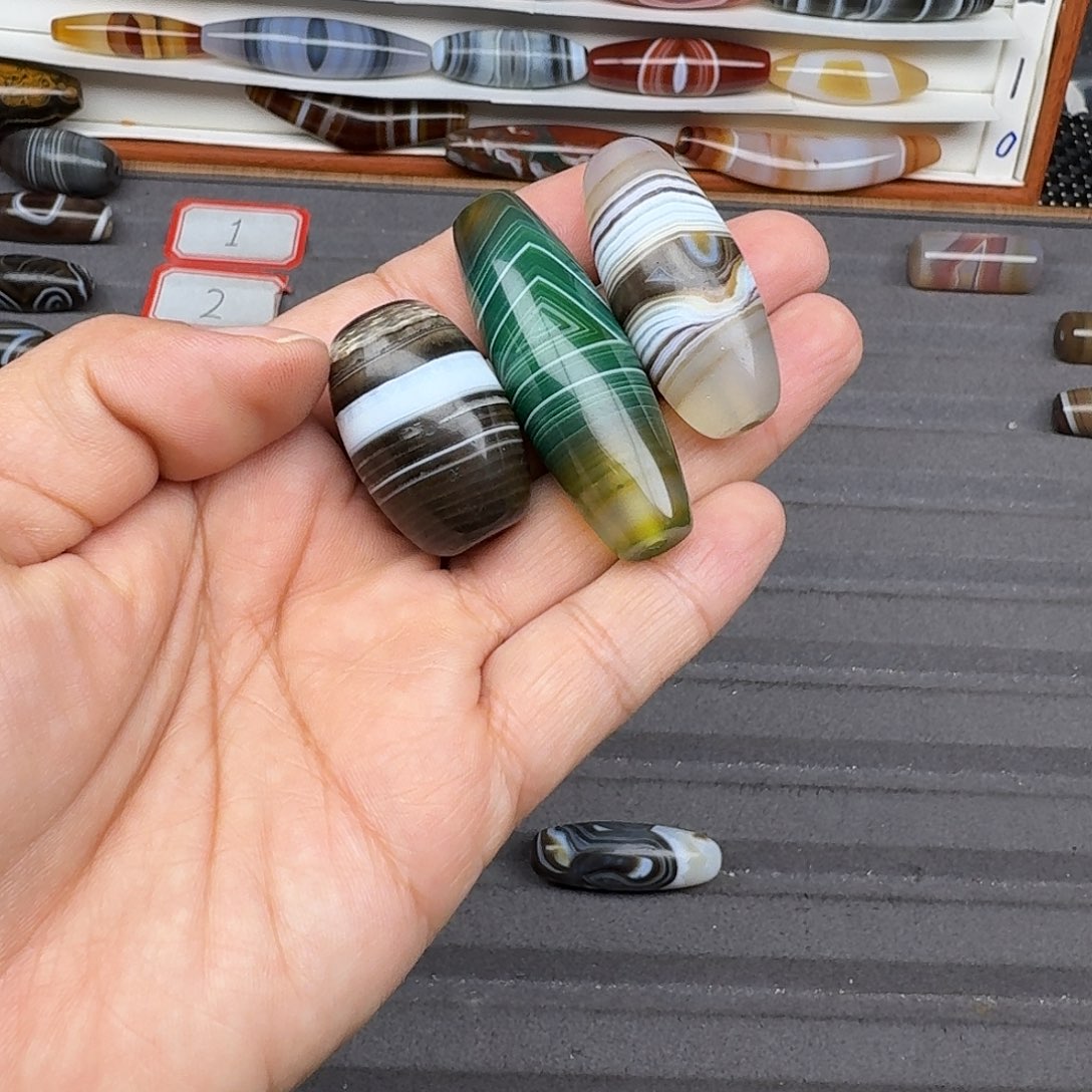 常***笑玛瑙/玉髓合金珠宝半成品