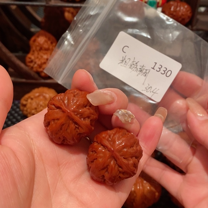 文玩核桃把件金*金精品