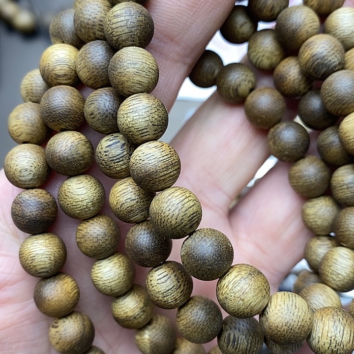 沉香沉香碎屑越南芽庄野生白棋楠108颗886号