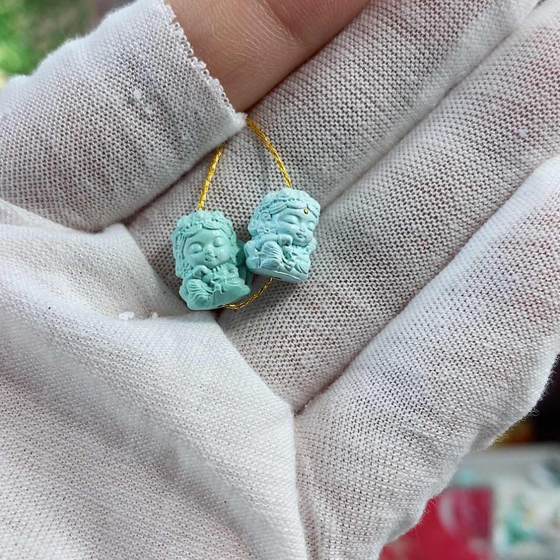 绿松石珠宝奇石未镶嵌