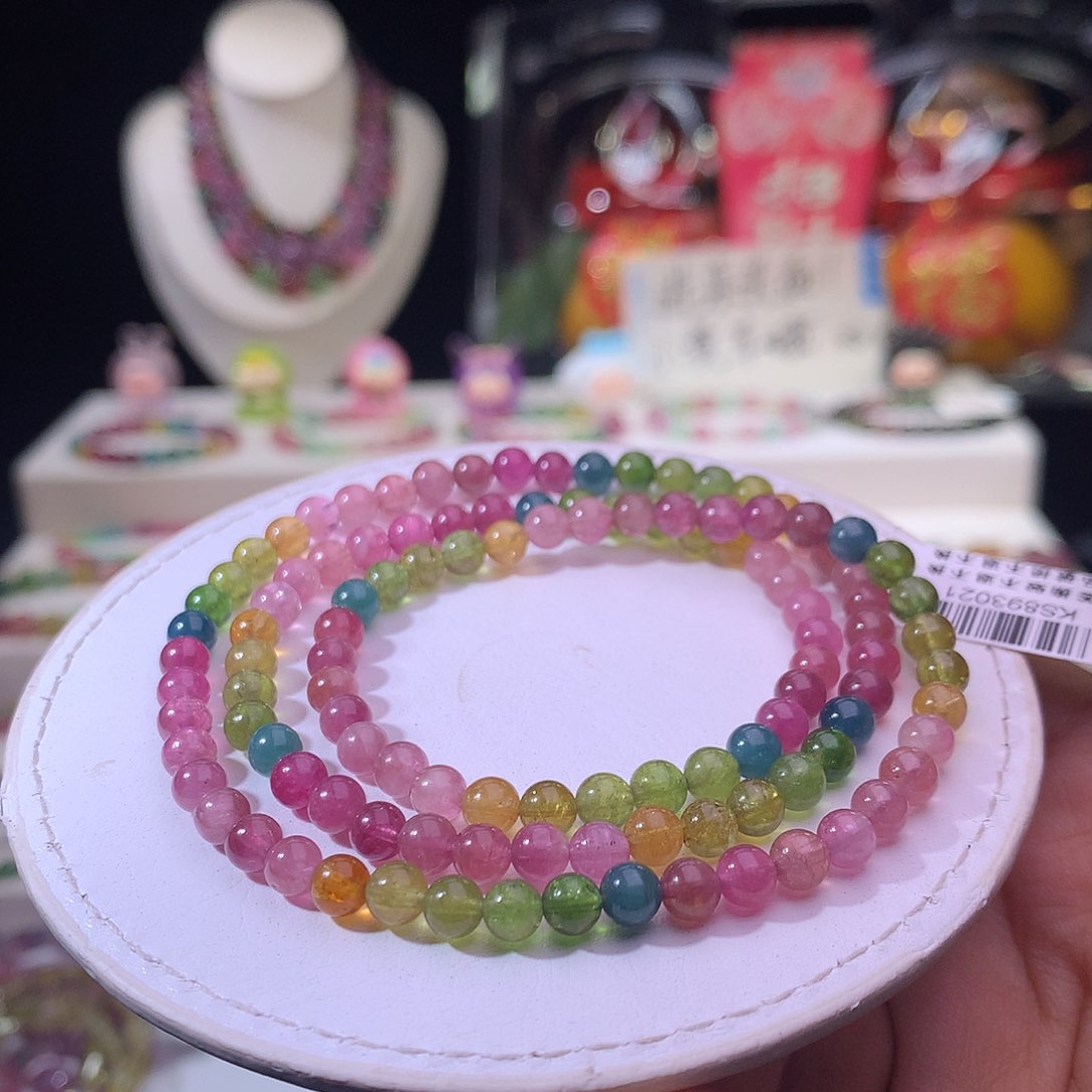 碧玺手链未镶嵌碧玺