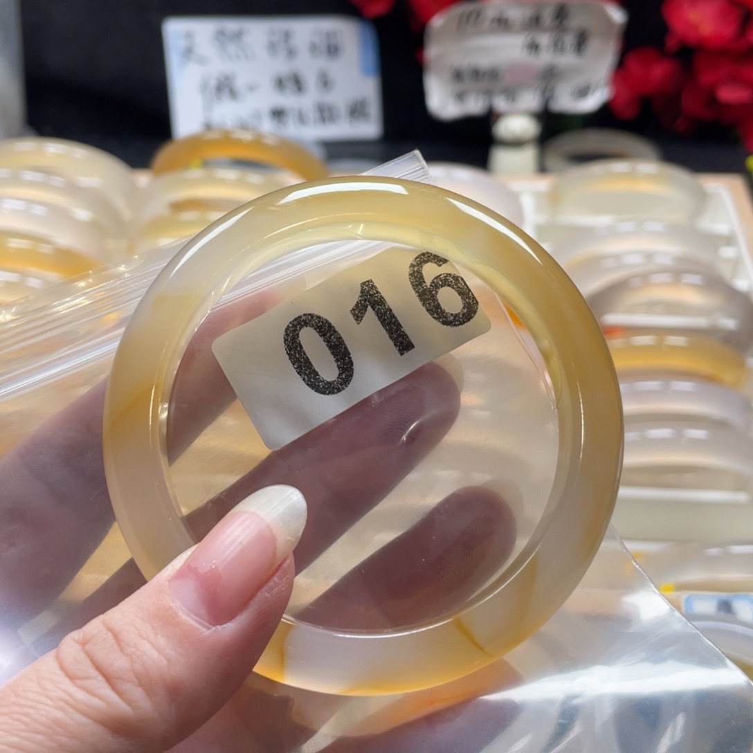 玛瑙/玉髓未镶嵌手镯